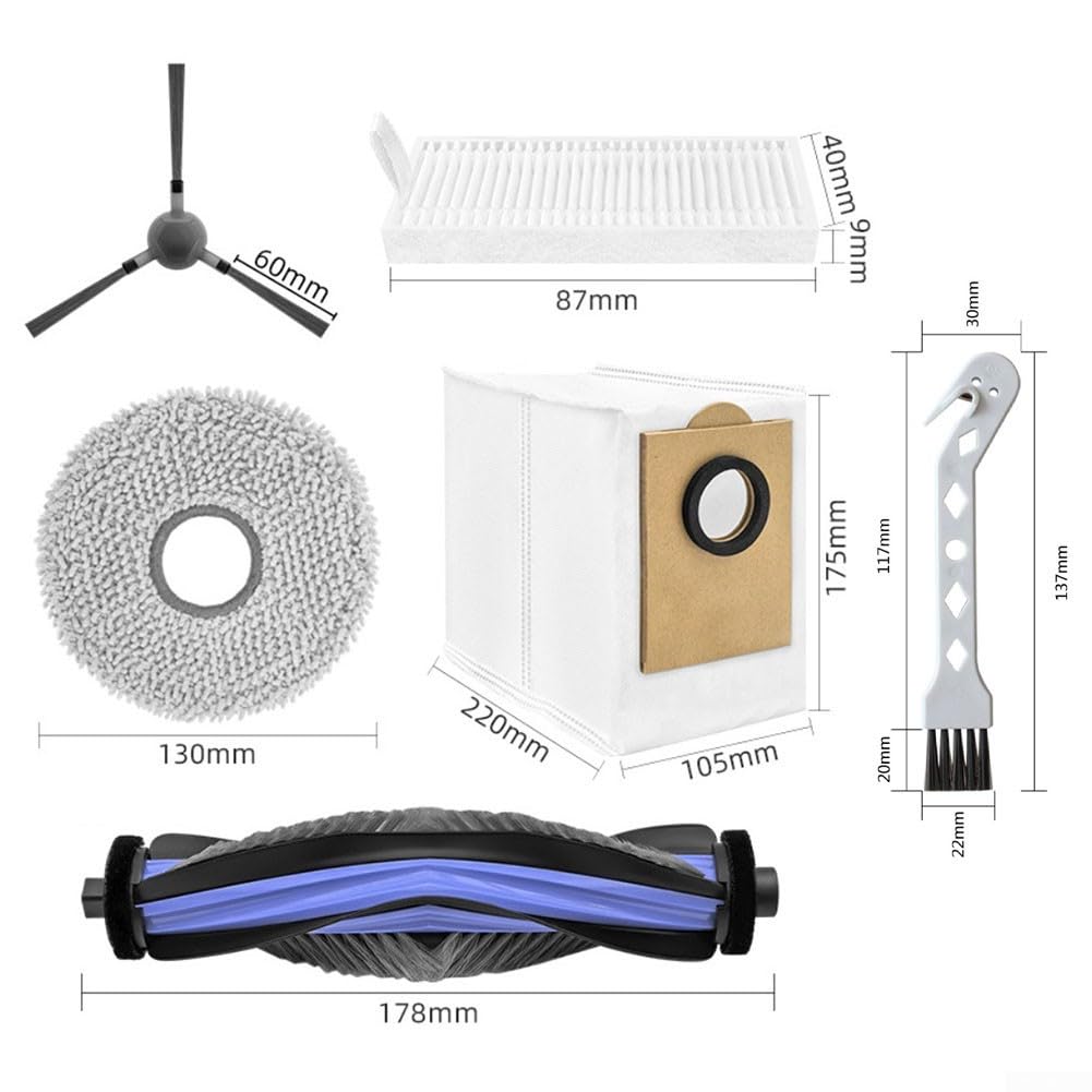 Brosse principale en nylon pour aspirateur robot M3 (B)