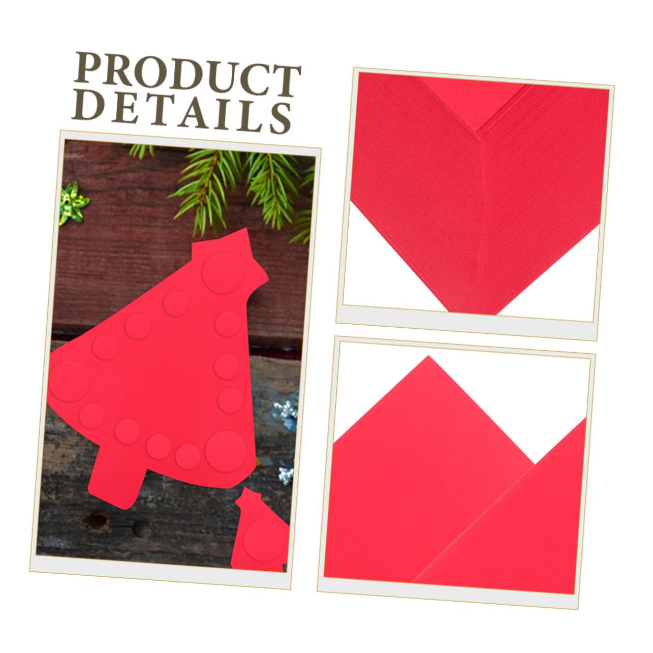 100 Blatt Farbiges Kartonpapier A4 Rotes Papier zum Basteln und Malen Geeignet für Selbstgemacht Projekte und Papier Schneiden