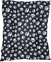 Cama Colchonete Pet para Cachorro ou Gato Pequena Média Grande Macio Lavável (Preto, P)