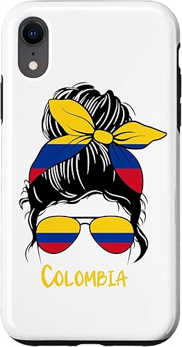 Funda colombia para iPhone XR Colombiana Chica Colombiana