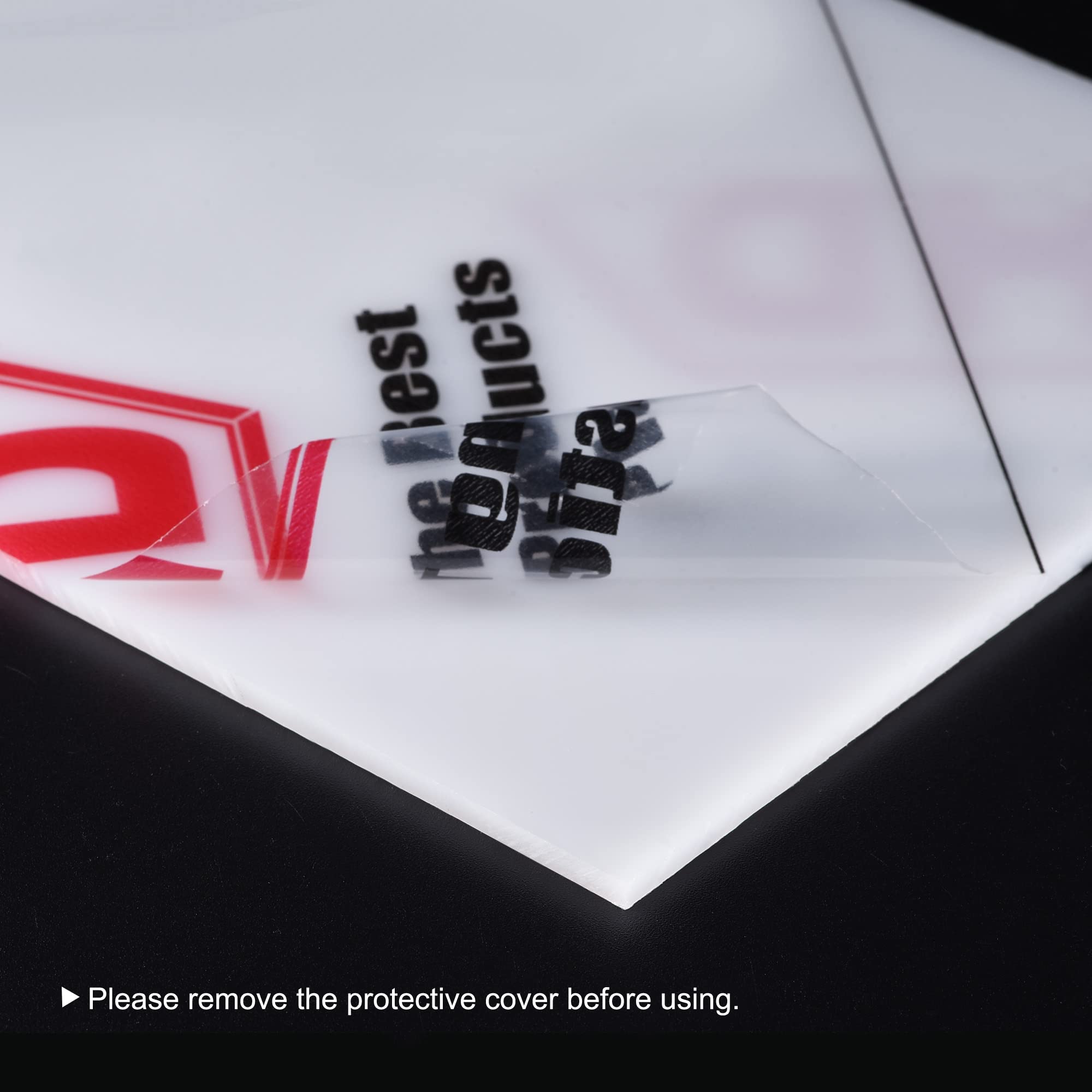 MECCANIXITY UHMW Plastic Sheet - 8x8" -5