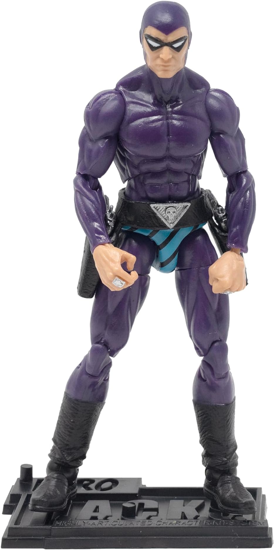 Boss Fight Studio Hero H.A.C.K.S. 21st Phantom Action Figure, Wave 1 – Highly Articulated Collectible Figurine with Accessories, Holstered Belt, Pistols, Sword, Alternative Hands, and Stand – 1:18