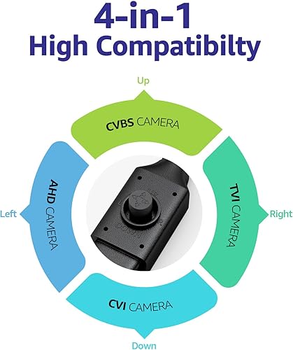 Miniatura 2 de SANNCE FHD 1080p 2MP Cámara de seguridad con cable para el hogar con visión nocturna EXIR de 100 pies, cámaras de vigilancia impermeable IP66 para