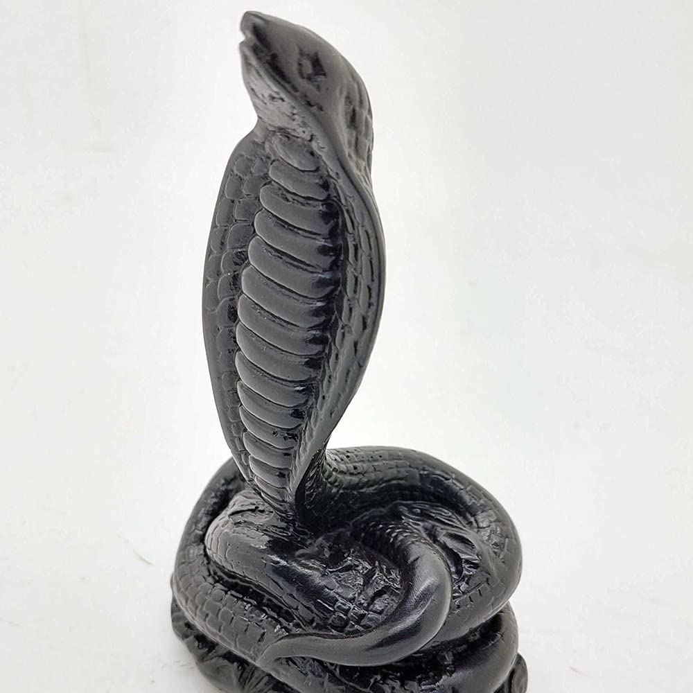 VIE Naturals Resin Figurine, Cobra, Multicolor - Image 4