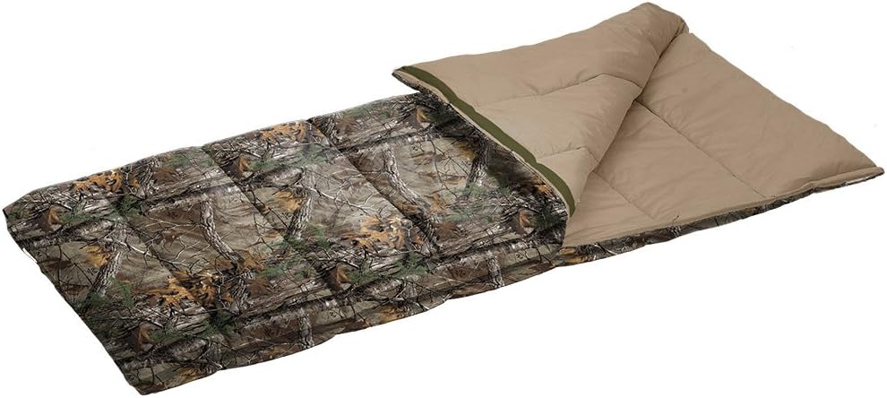 Master Sportsman Forester 20/30 Degree Sleeping Bag, Realtree Camo