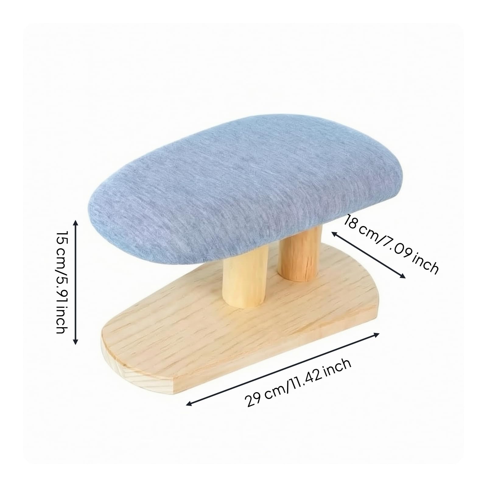 Asse da Stiro da Tavolo Portatile Stiramaniche Mobile per Casa , style to 2