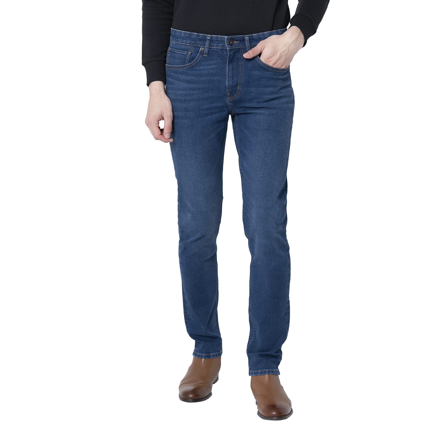red tape Classic Skinny Jeans for Men | Everyday Comfort & Premium Fabric-picture-34