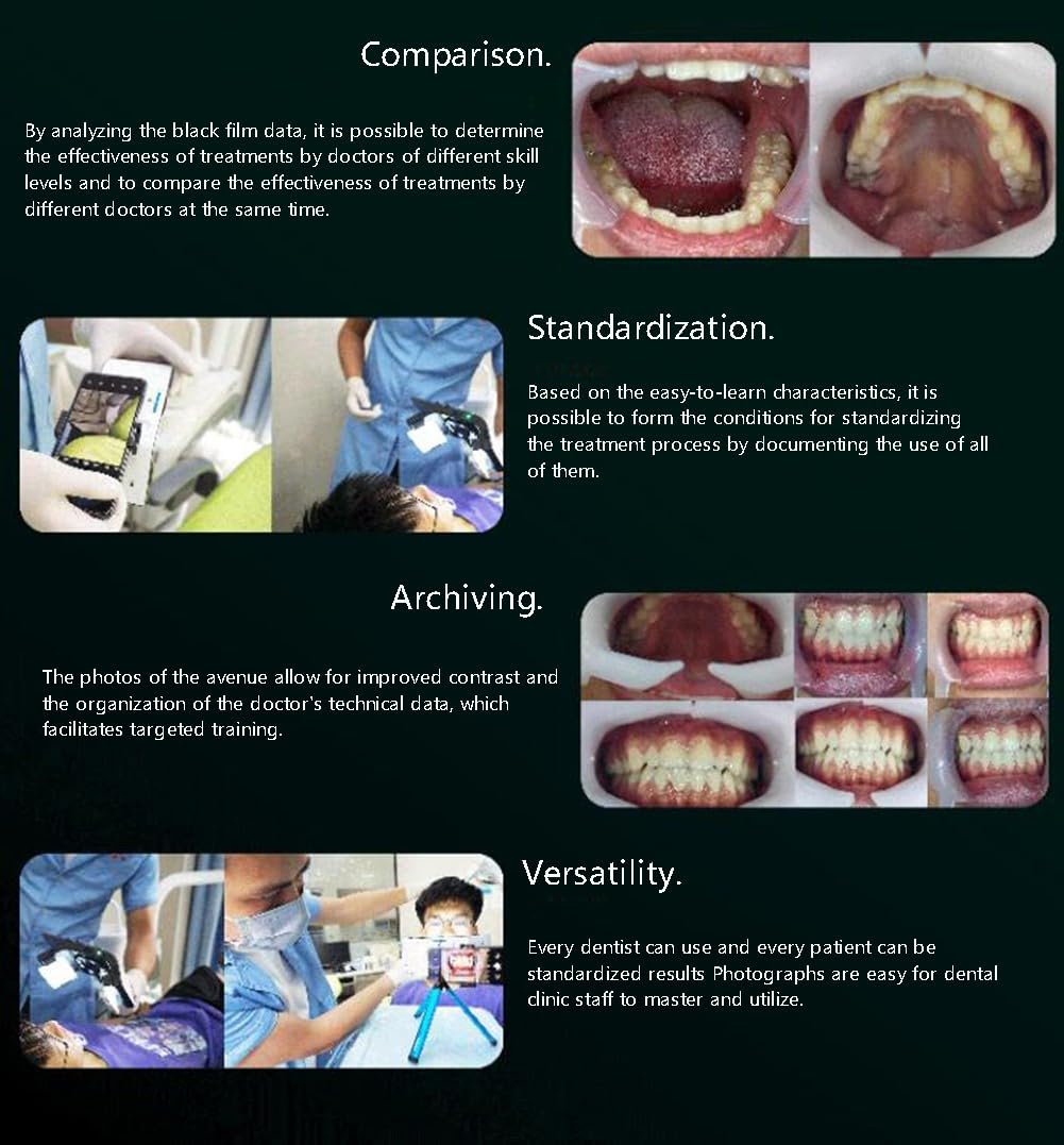 Dental Flash Light, Oral Lámpara de Relleno LED Equipo de Fotografía Linterna para el Hogar Salón de Fotografía Ayuda Oral Teléfono Celular Cámara Luz Suplementaria