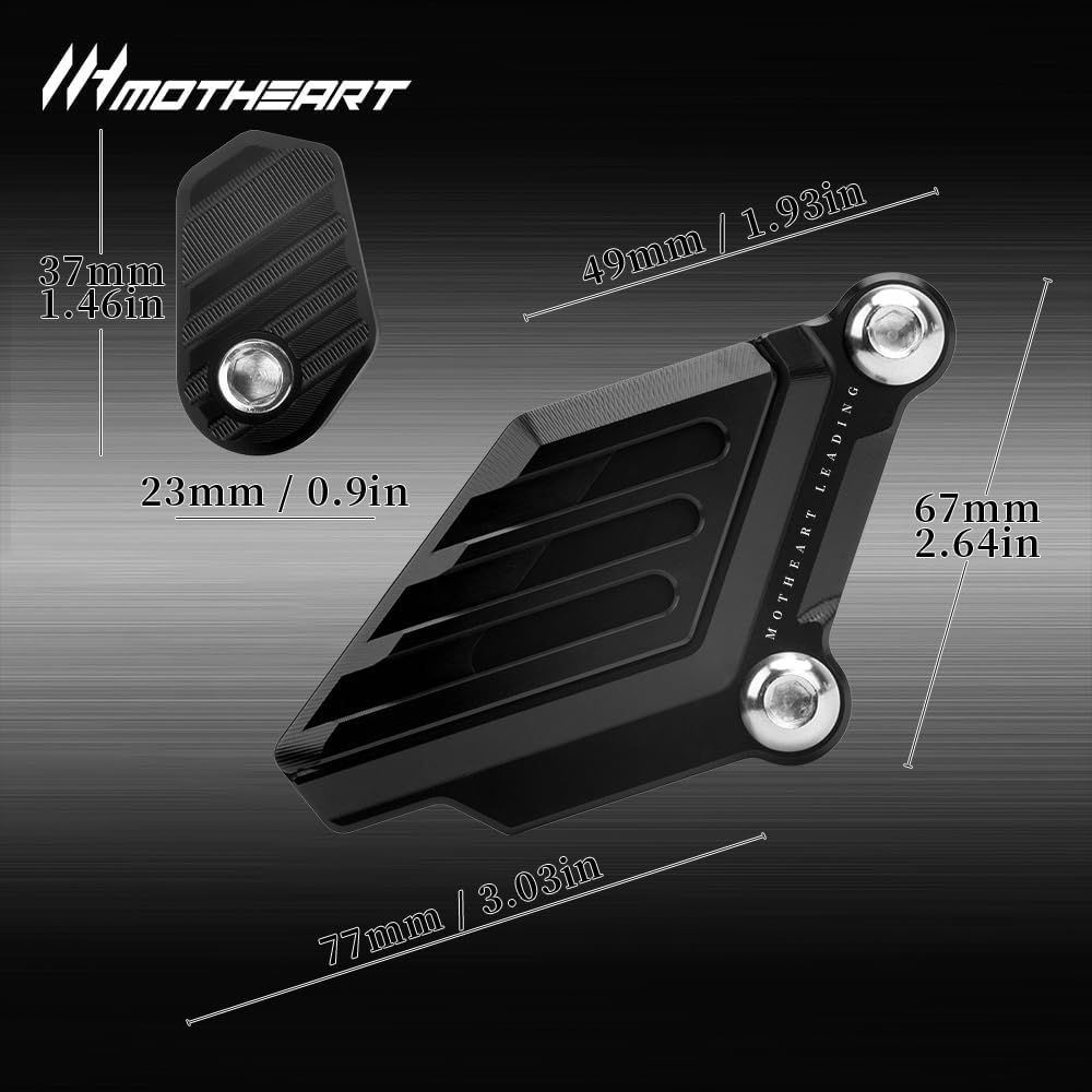 Front Caliper & ABS Sensor Protection For Ninja 500 2024-2025 Ninja 500 SE 2024-2025 Motorcycle Brake Guard Set CNC ninja 500 se Accessories (Black)