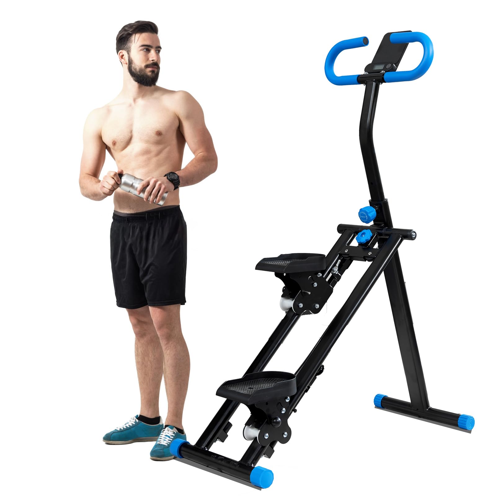 Stair Stepper, Levels Height Adjustable Vertical Climber Machine