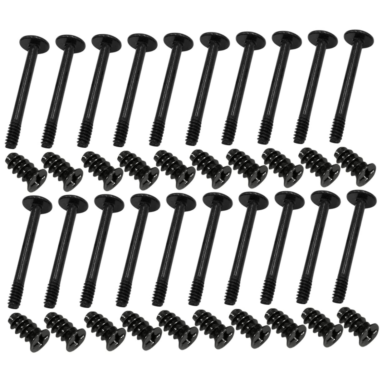 CIYODO 1 Set Computer Case Fan Screw Self Tapping Screws for CPU Radiator Cooler Fan Mounting Easy Installation Durable Design for Computer Cooling Accessories