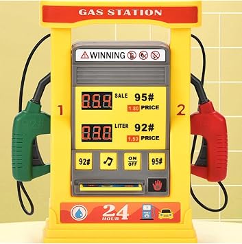 Hot Whels Arabalar İçin Benzin İstasyonu Seti Sesli Işıklı Oyuncak Benzinlik