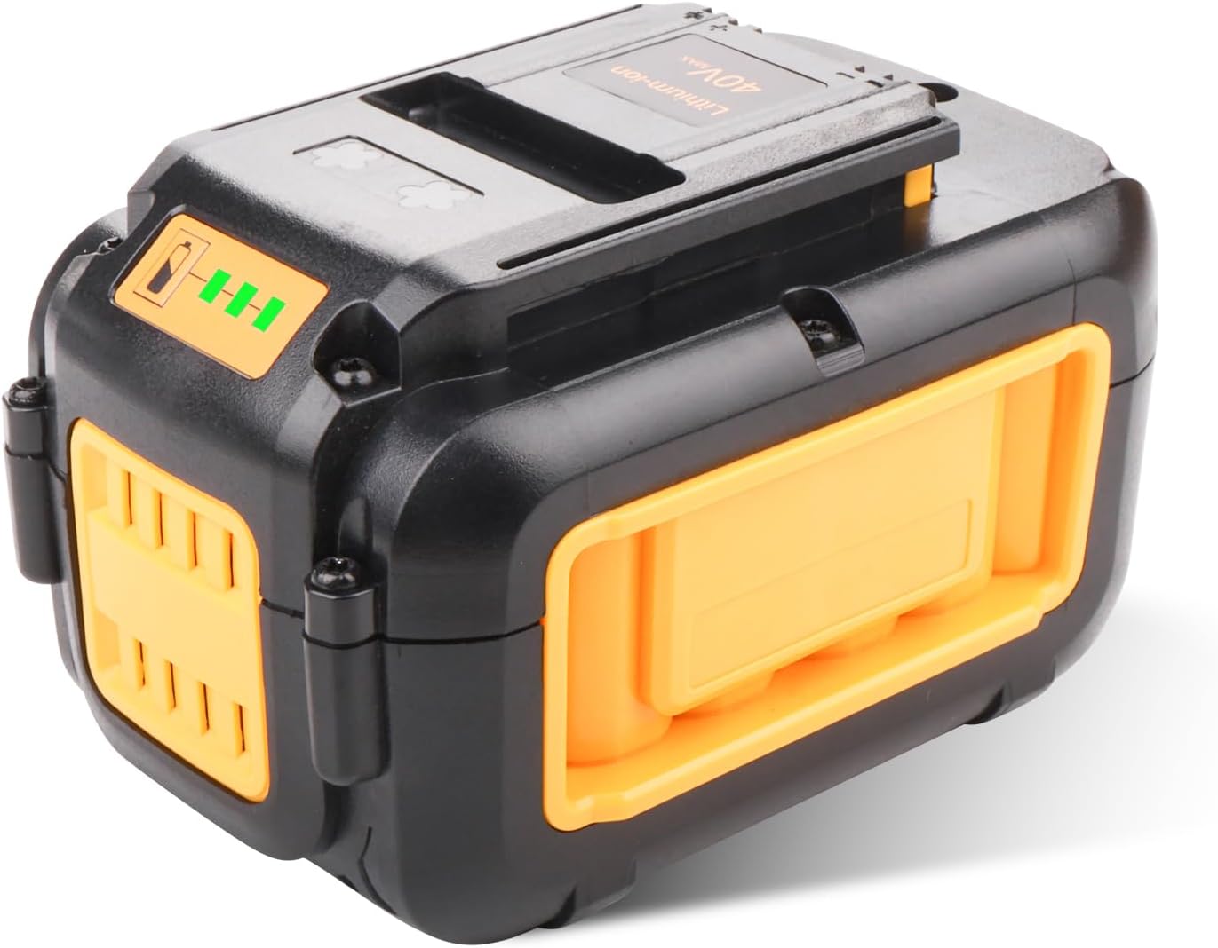 40V 5.0Ah Replacement for Dewalt 40V Battery DCB404 DCB406 DCB407 DCB114 DCB116 DCB412, Compatible with Dewalt 40V MAX Power Tools DCCS690B DCCS690X1 DCCS690H1 DCCS690M1 DCHT860B DCHT860X1 DCHT860M1