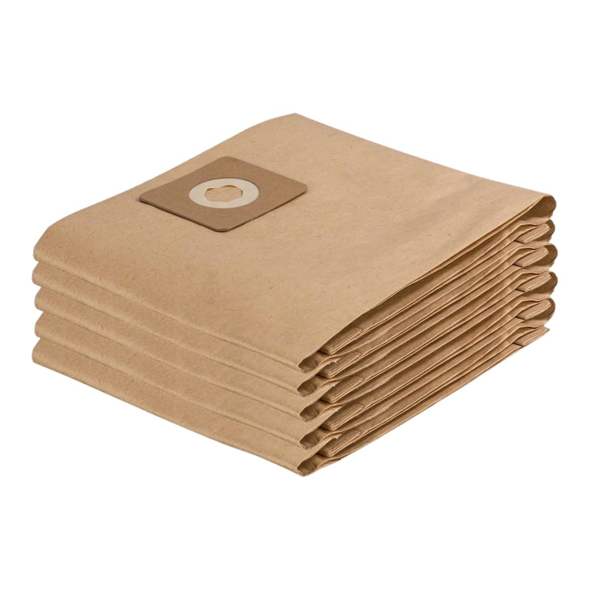 5 sacchetti per aspirapolvere Bosch AdvancedVac 20, compatibili con aspirapolvere a secco Bosch, multistrato, per filtrazione ultra forte del 99,99% (2 609 256 F33)