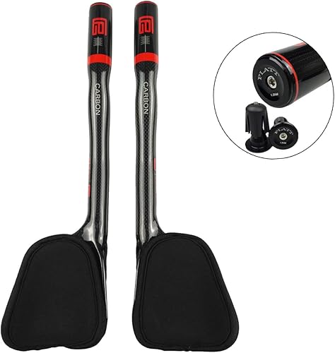 Miniatura 20 de PLATT Carbono TT Manillar Bicicletas Aero Barras Tri Barras Ciclismo Resto Manillar para Bicicleta de Montaña y Bicicleta de Carretera 1.252 in