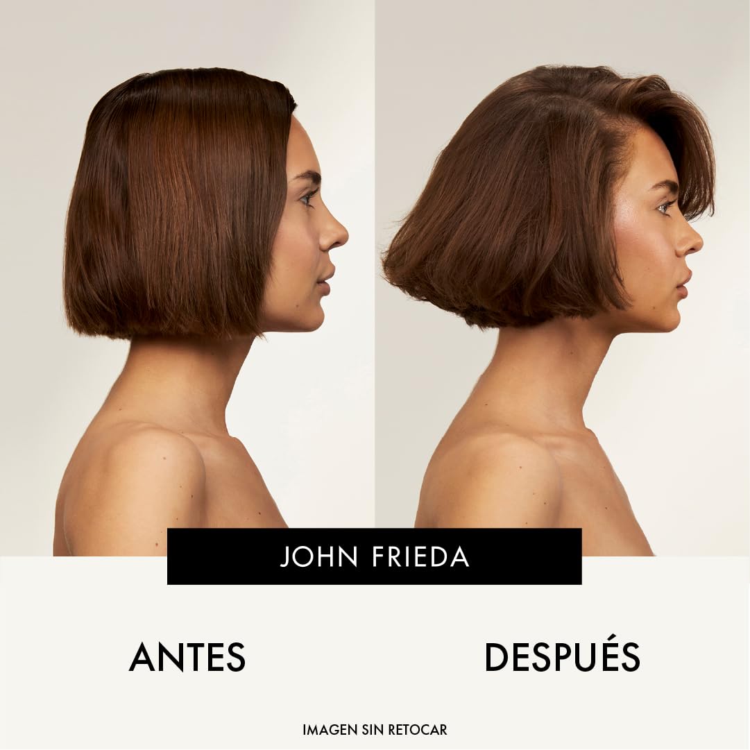 John Frieda Volume Lift Espuma Voluminizadora | Aporta Volumen y Cuerpo Duradero | Cabello Fino sin Volumen | Textura Ligera sin Apelmazar | Acabado Flexible y Natural | 200 ml