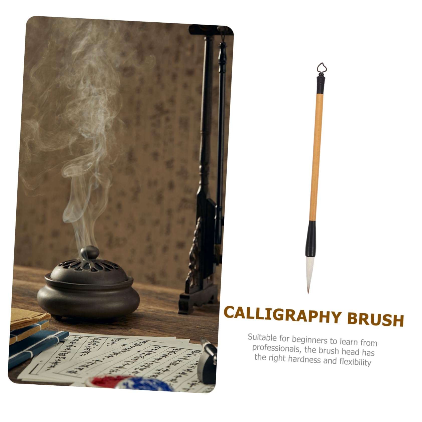 Veemoon Painting Drawing Sheep and Hairbrush Smooth Writing Comfortable Grip for Students