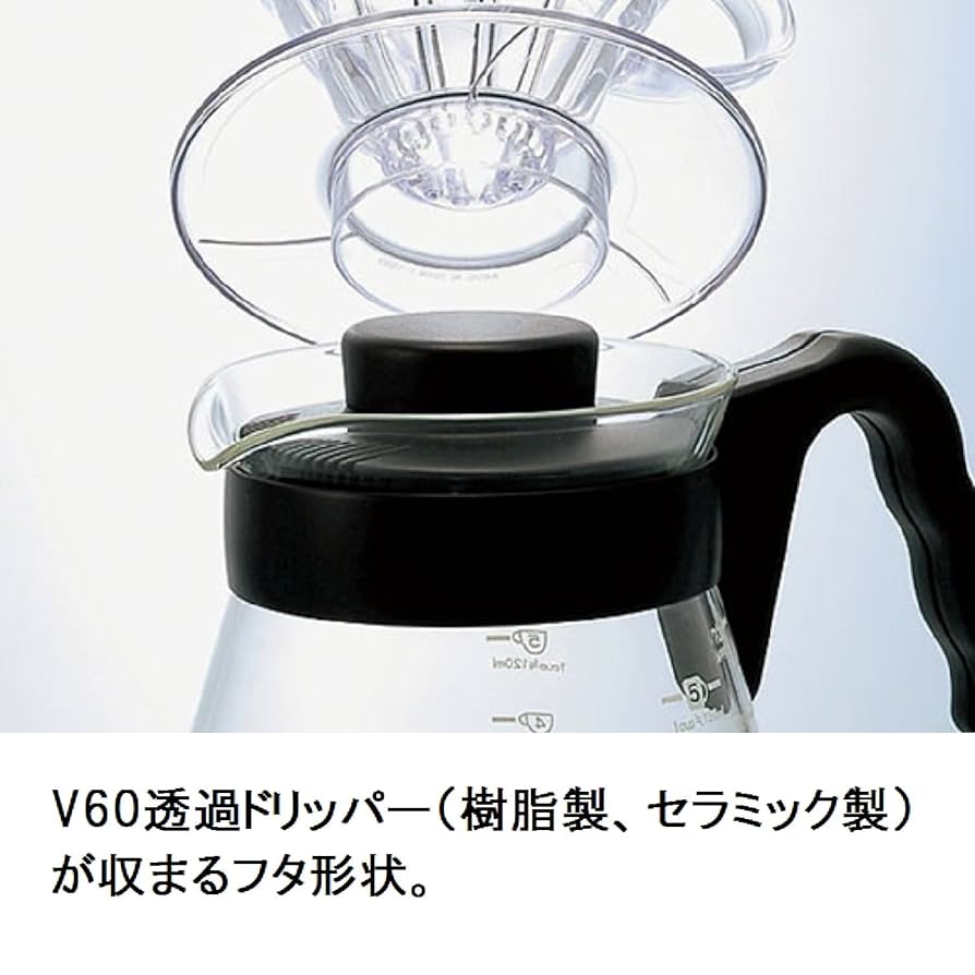 Amazon｜HARIO(ハリオ) V60 コーヒーサーバー 実用容量 700ml