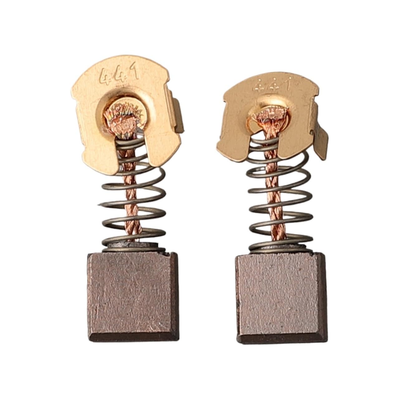 Szczotki węglowe szczotki z włókna węglowego 7 x 10,8 x 11 mm szare części próżniowe