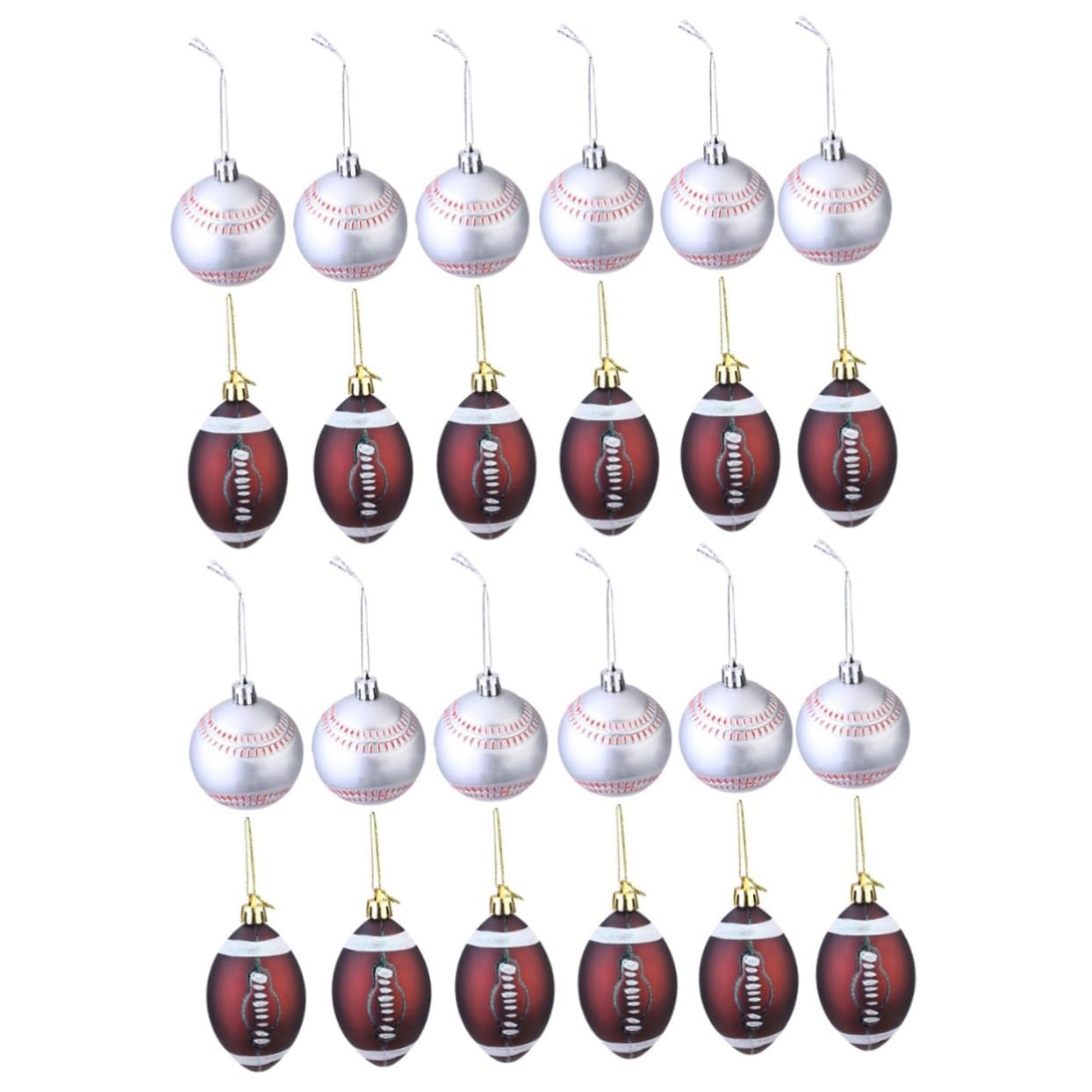 Boules de Noël de sport, le cadeau parfait pour le sapin d'un passionné
