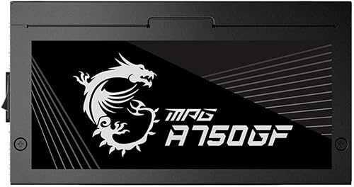 Miniatura 16 de MSI MAG A850GL PCIE5, fuente de alimentación compacta totalmente modular para juegos de 850 W, 80+ Gold, ATX 3.1 y PCIe 5.1 listo, cable nativo