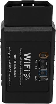 OBD2WIFI Diagnostic Device, Car Fault Diagnostic Device, OBD2 Car Fault Diagnostic Machine, OBD2 Scan Tool, Apply to iPhone, iPad, IOS, Android, Windows, Easy Installation, Check Car ECU Information