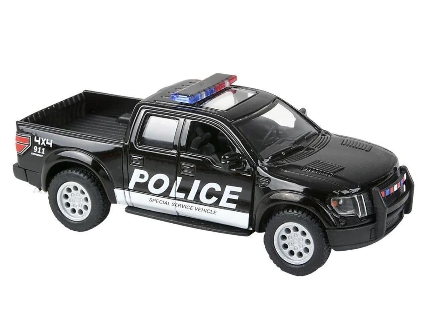 2013 Ford F150 SVT Raptor Supercrew (Rescue Police) 1:46 Scale by KiNSMART