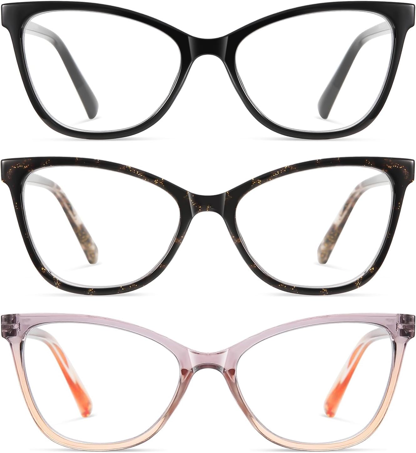 Reading Glasses Women Cat Eye Blue Light Computer Readers Stylish Spring Hinge Designer Fashion Cute Eyeglasses LK6094 - Image 7
