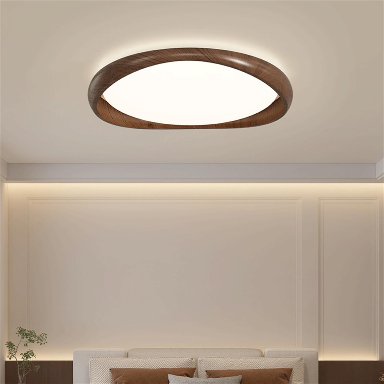 Plafoniere Eleganti In Stile Vintage Con 3 Pannelli Dimmerabili