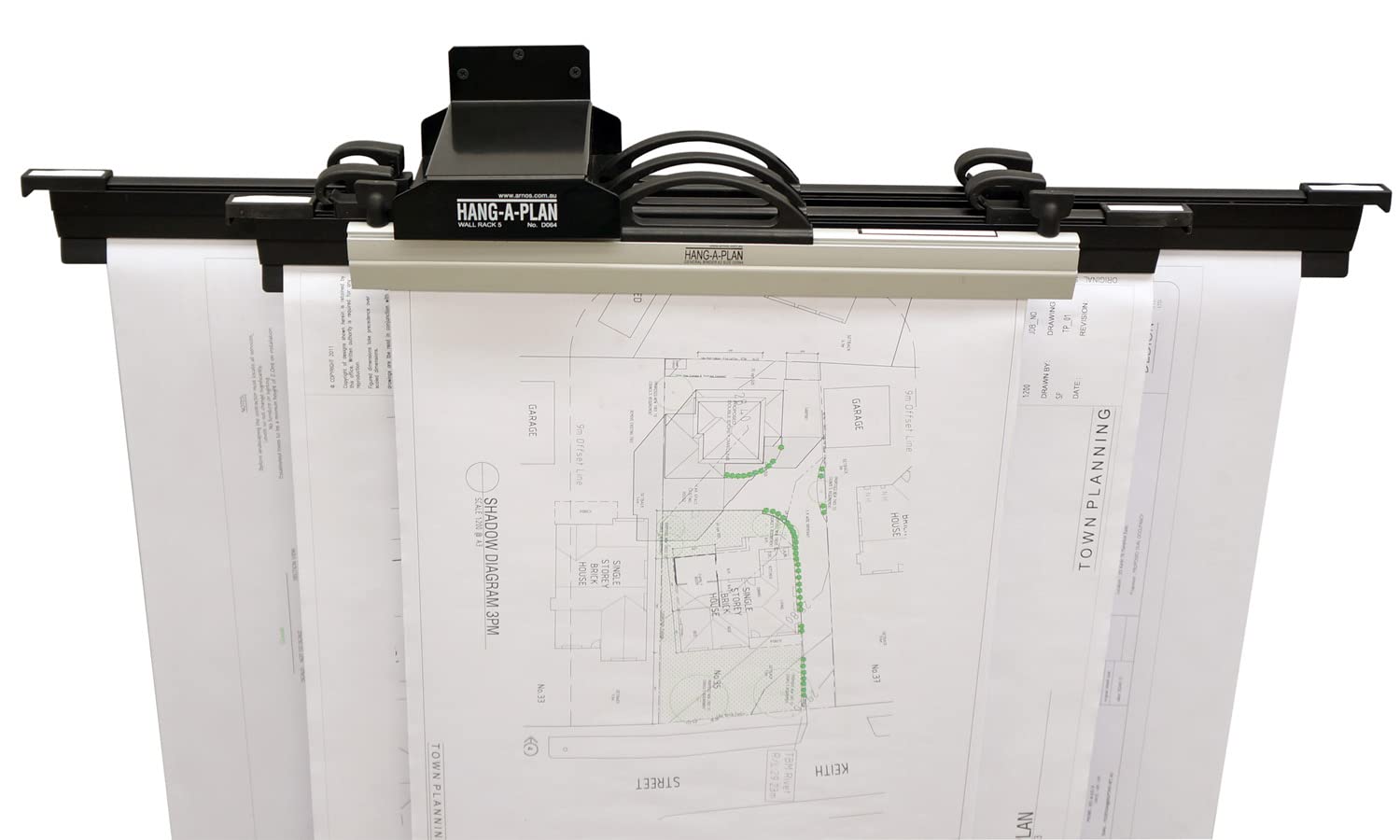 Arnos Hang-A-Plan A1 Quickfile Binder & Wall Rack Bundle