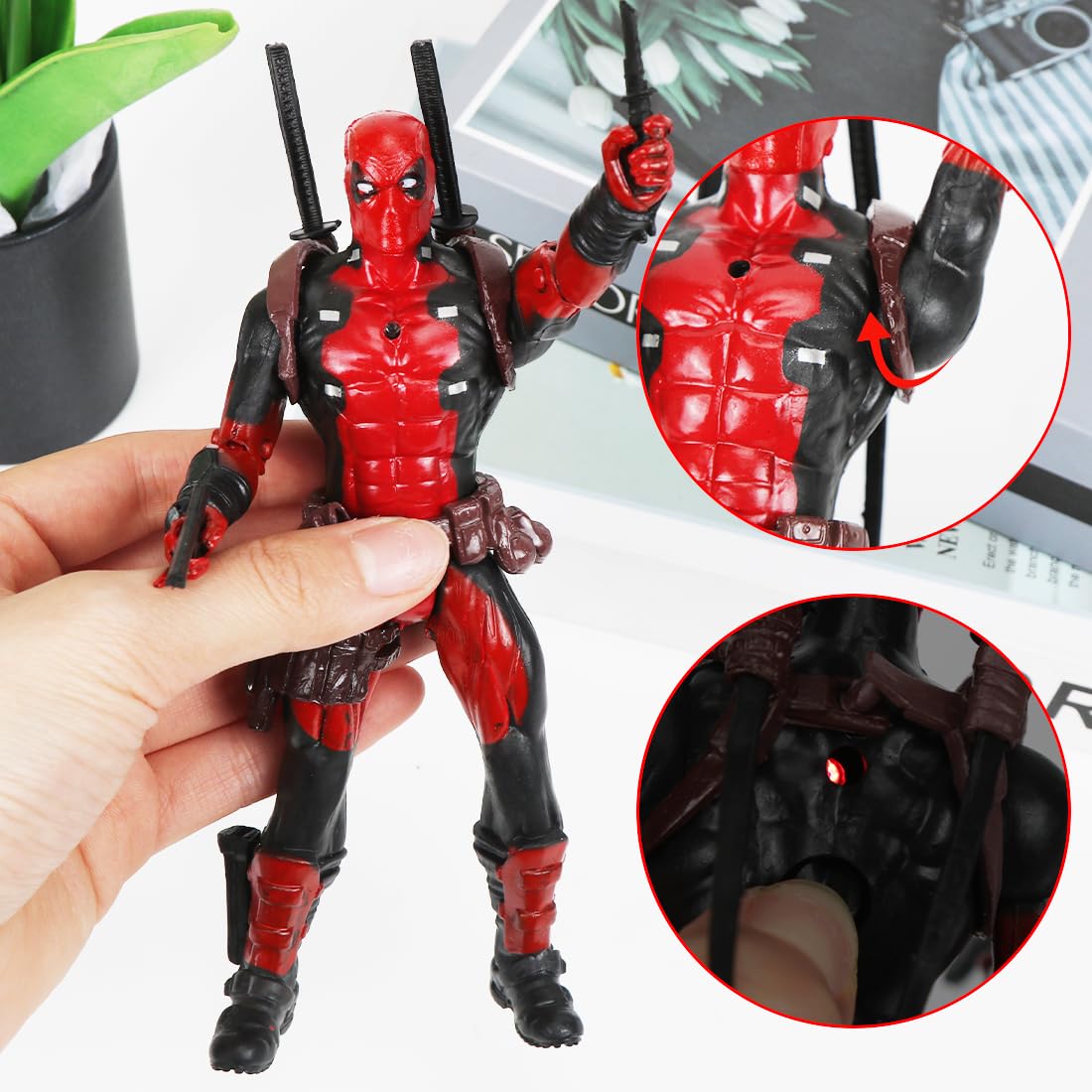 8 Figurines Décoratives Anniversaire – Petits Modèles Articulés Pour Gâteaux, Tables Et Fêtes (Lot De 8)