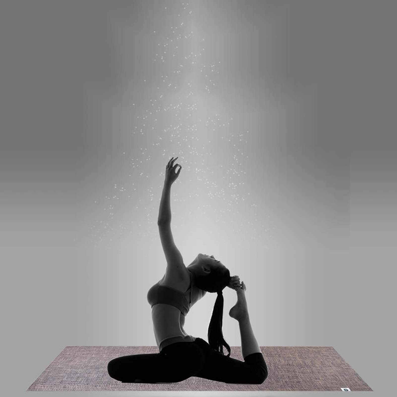 Premium Yoga Mat Materassino Ginnico Eco-Friendly Gomma Naturale Double-Sided Antiscivolo Fitness Mat