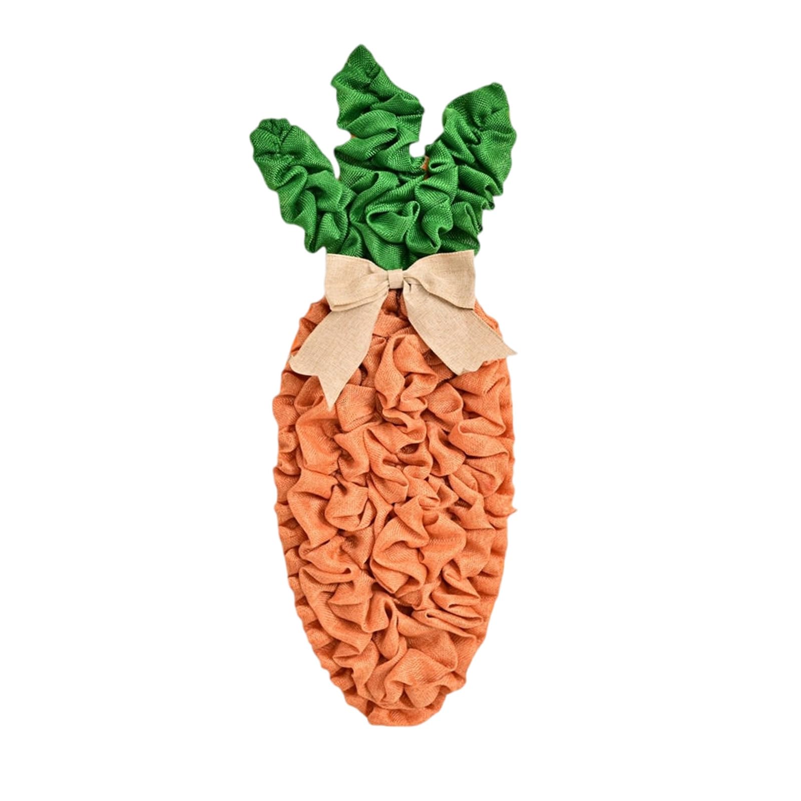 Artificial Wreath Carrot Wreath for Indoor and Outdoor Spring Wall Hanging Decoration for Holiday Decoration