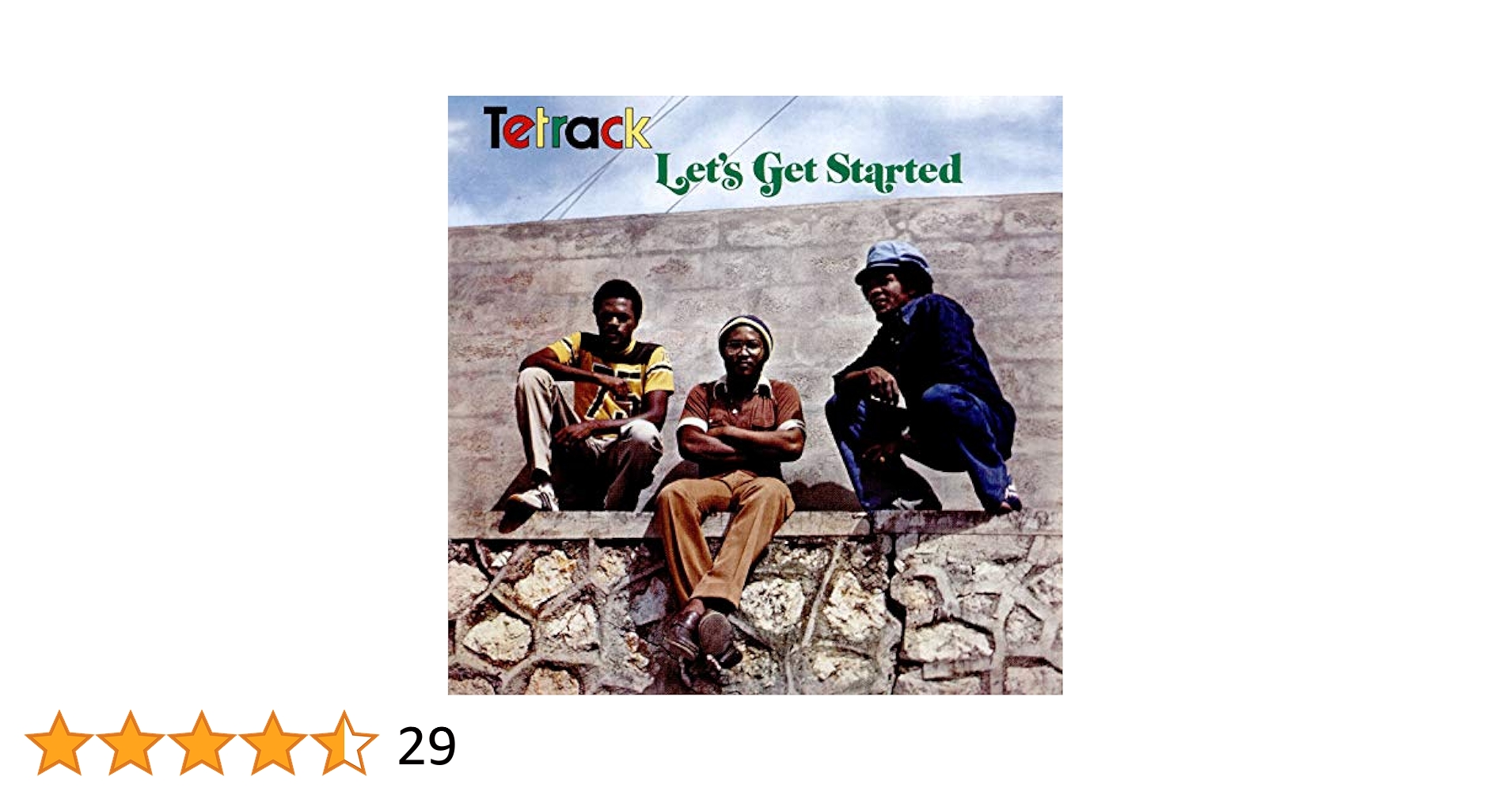 英LP Tetrack Lets Get Started GREL121 Greensleeves /00270 英LP Tetrack Lets Get Started GREL121 Greensleeves /00270