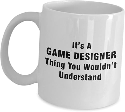 Regalos para el diseñador de videojuegos Su idea de cosa que no entiendes taza de café taza de té divertida y bonita idea de regalo inspiradora de