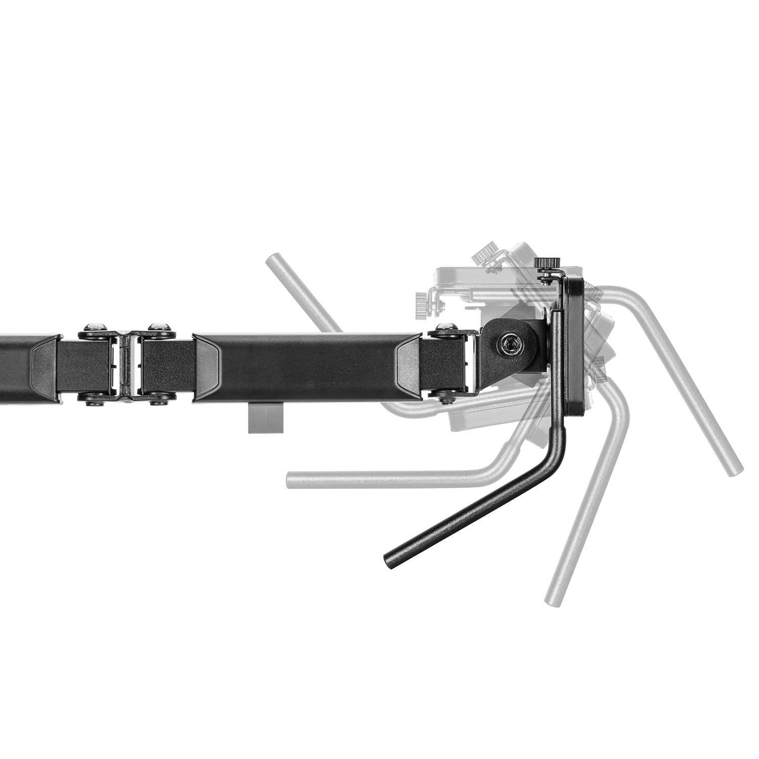 RS164 All-in-One Supporto Treppiede Professionale Supporto da tavolo per monitor 17-32", microfono, fotocamera e proiettore Supporto per treppiede da studio VESA 75x75 100x100