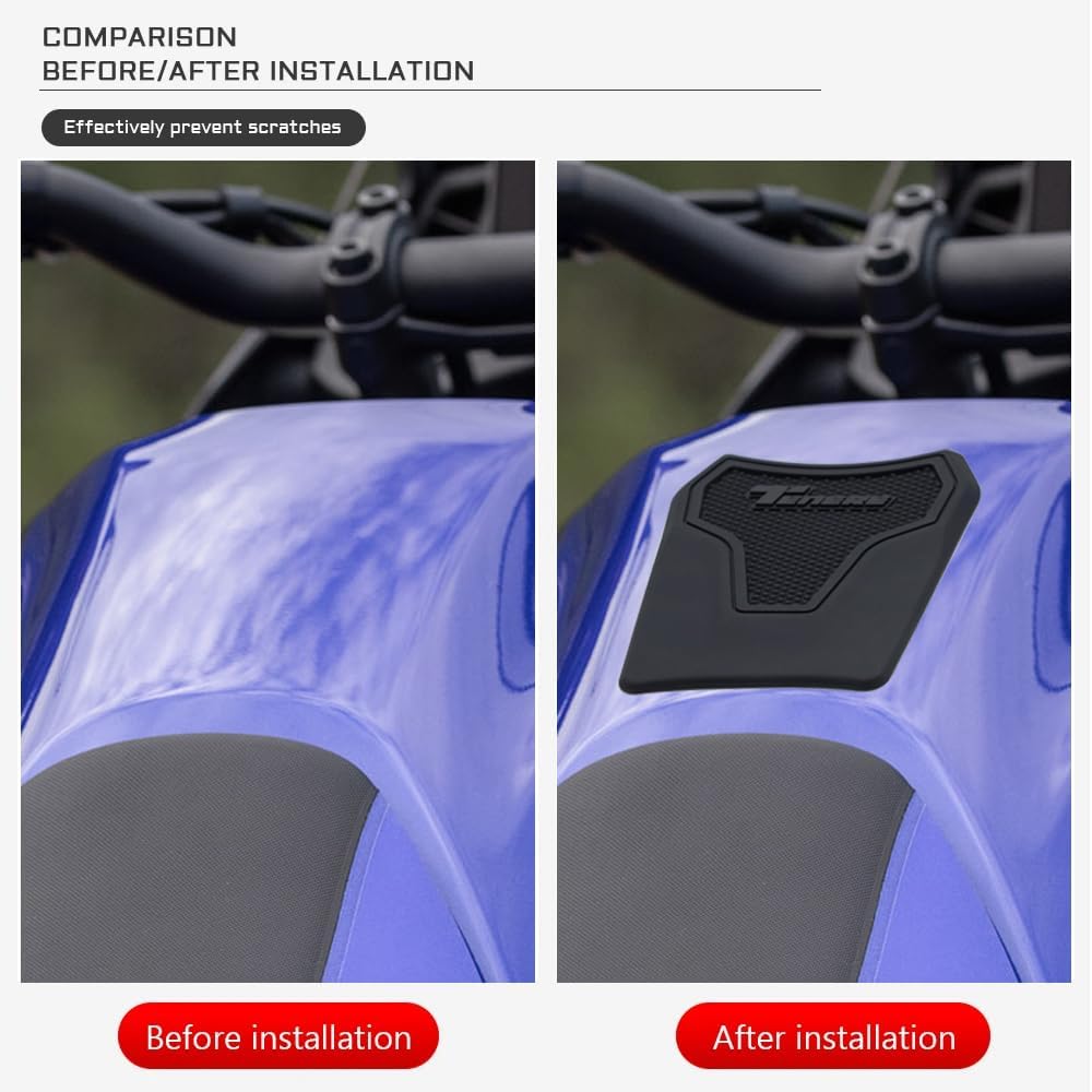 New for Yamaha Tenere 700 Rally 35kW 2025 Motorcycle Accessories Side Fuel Tank Grips Tank Pads Protector Stickers Decal Gas Knee Grip Traction Pad Tankpad