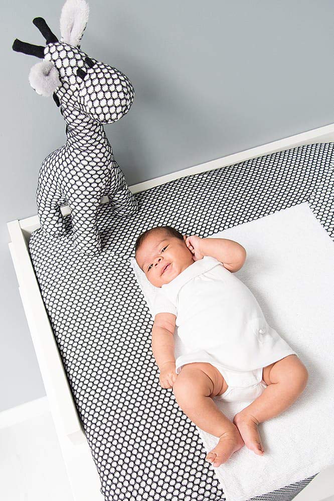 Baby's Only - Wickelauflagenbezug Sun - Klassisch Rosa/Baby Rosa - 75x85 cm