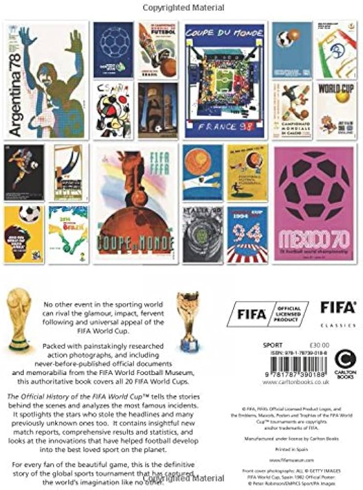 History of  the FIFA world cup　ワールドカップ The Official History of the FIFA World Cup™: FIFA World Football