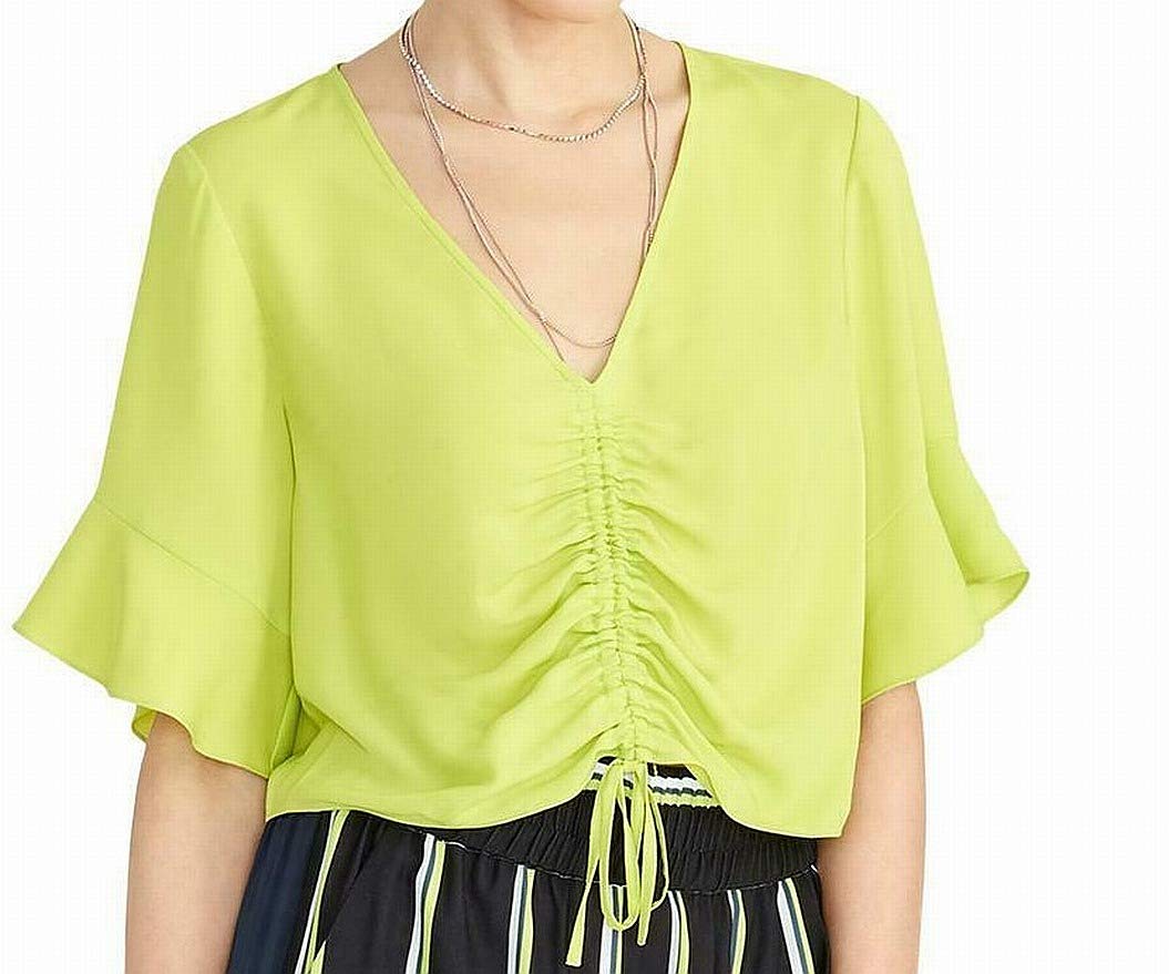 Stacey Ruched-front Top