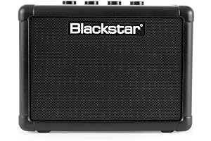 Electric Guitar Mini Amplifier with Big Sound and Distortion Channel - Black (FLY3 Blackstar)