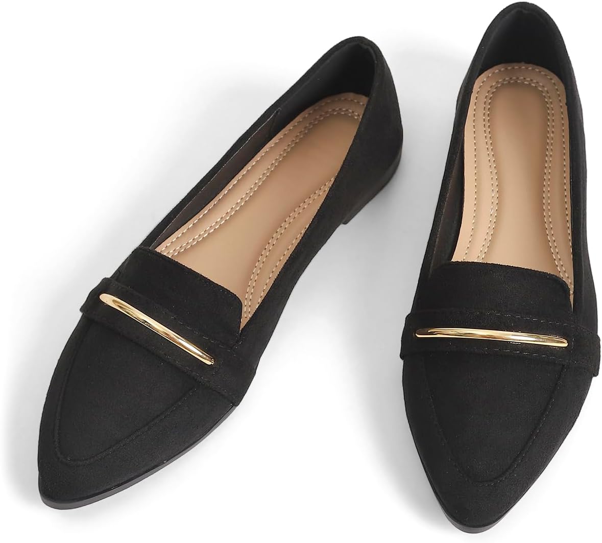 Comfortable Women's Loafers - Slip-On Design