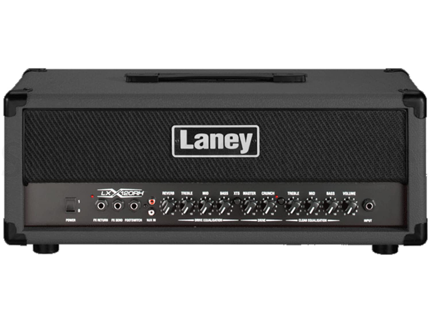 LANEY LX Series LX120RH - Guitar Amp Head - 120W - With Reverb, Black