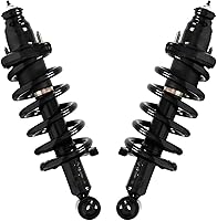Vista 99 de Detroit Axle - Kit de suspensión delantera de 10 piezas para Chevy Aveo Aveo5 Pontiac G3 Wave 2 Ready Struts Assembly 2 Enlaces de barra