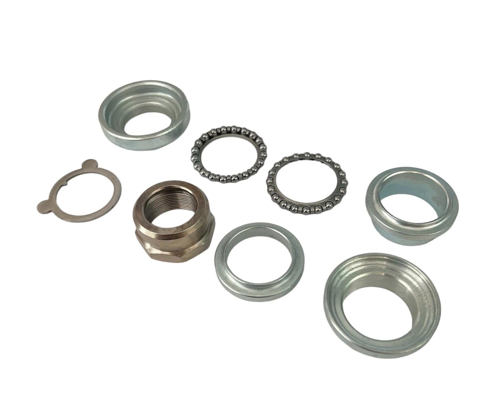 Kit Serie Completa 8 Pz Sterzo Manubrio Forcella Ciclomotore Ciao C7 Px Pxv P Pv Sc Ecc