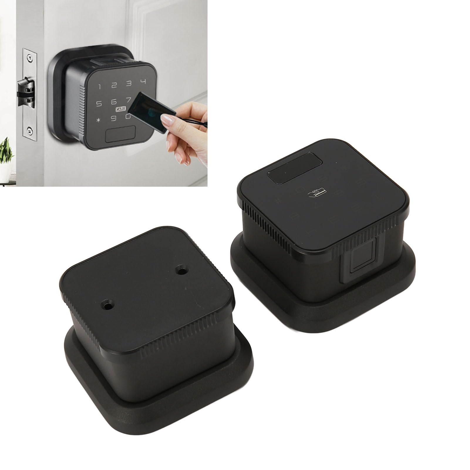 Cocoarm Serrures à Pêne Dormant Intelligentes WiFi, 5-en-1 Empreinte