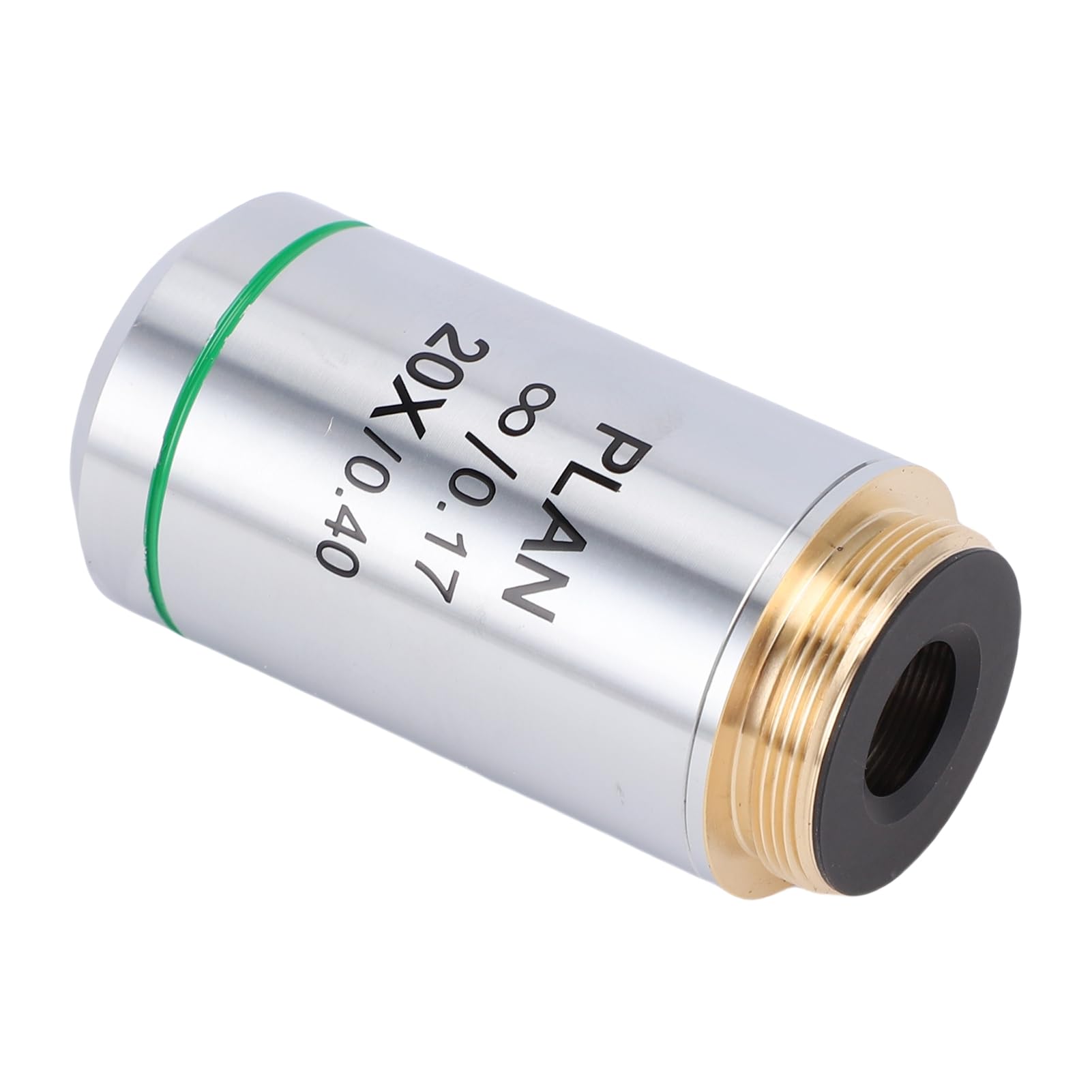 KIMISS Plan Objective Lens 20x Lente Objetivo de Microscopio óptico de Alta Precisión para Microscopios Biológicos de 20.2 Mm RMS RMS