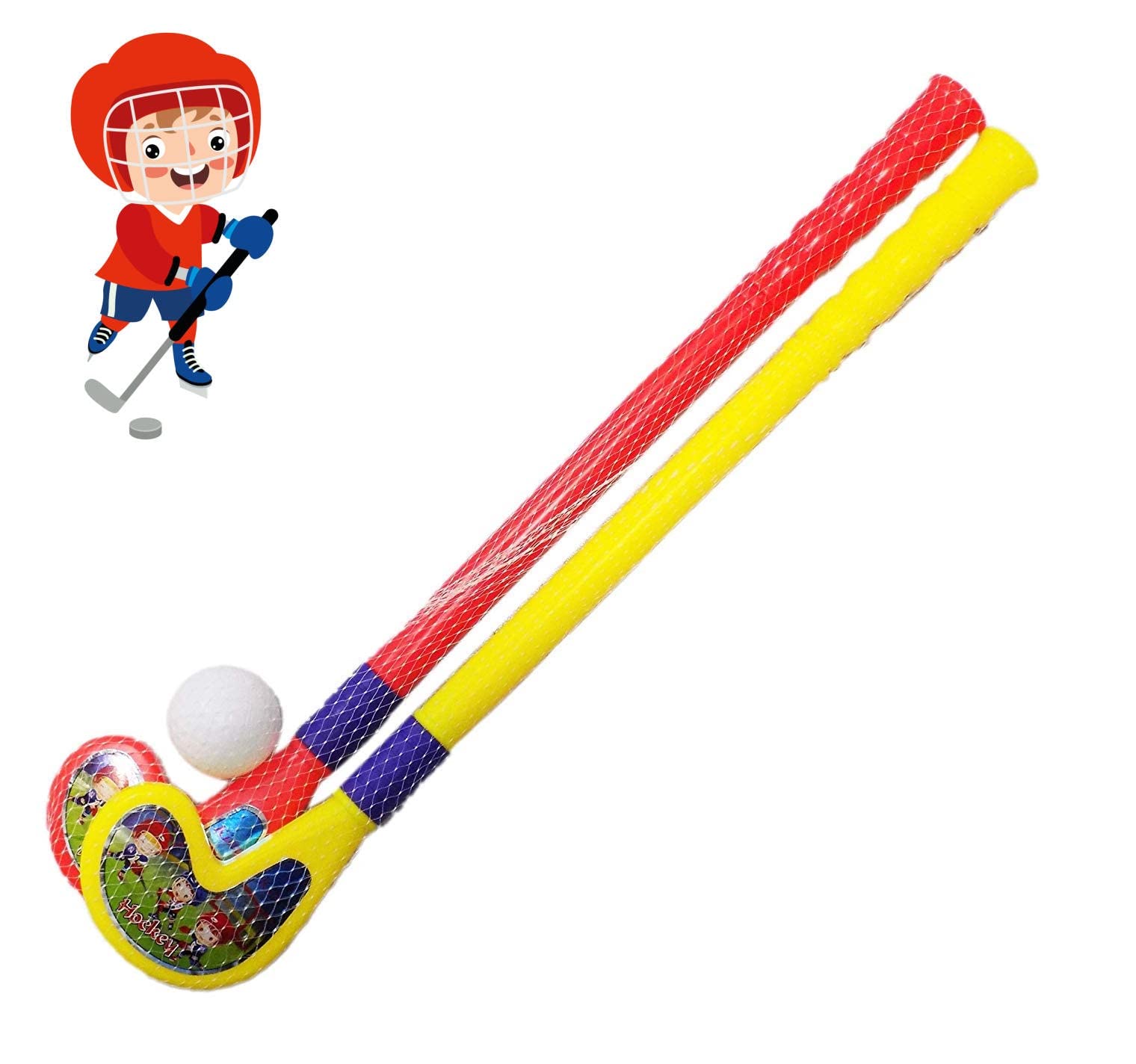 Confidence Kids Hockey Stick with Ball Birthday Gift Item (Multicolor,Pack of 1) (B0828Z49ZN) Amazon Price History, Amazon Price Tracker
