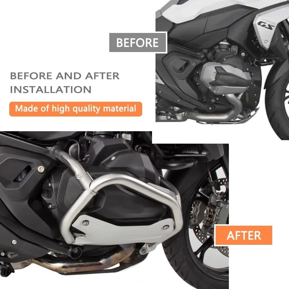 bloków zderzaka Pasuje do BMW R1300GS Adventure R 1300 GS ADV R1300GSA motocykl lewy i prawy osłona silnika pasek awaryjny zderzak Gmoli Motocyklowych