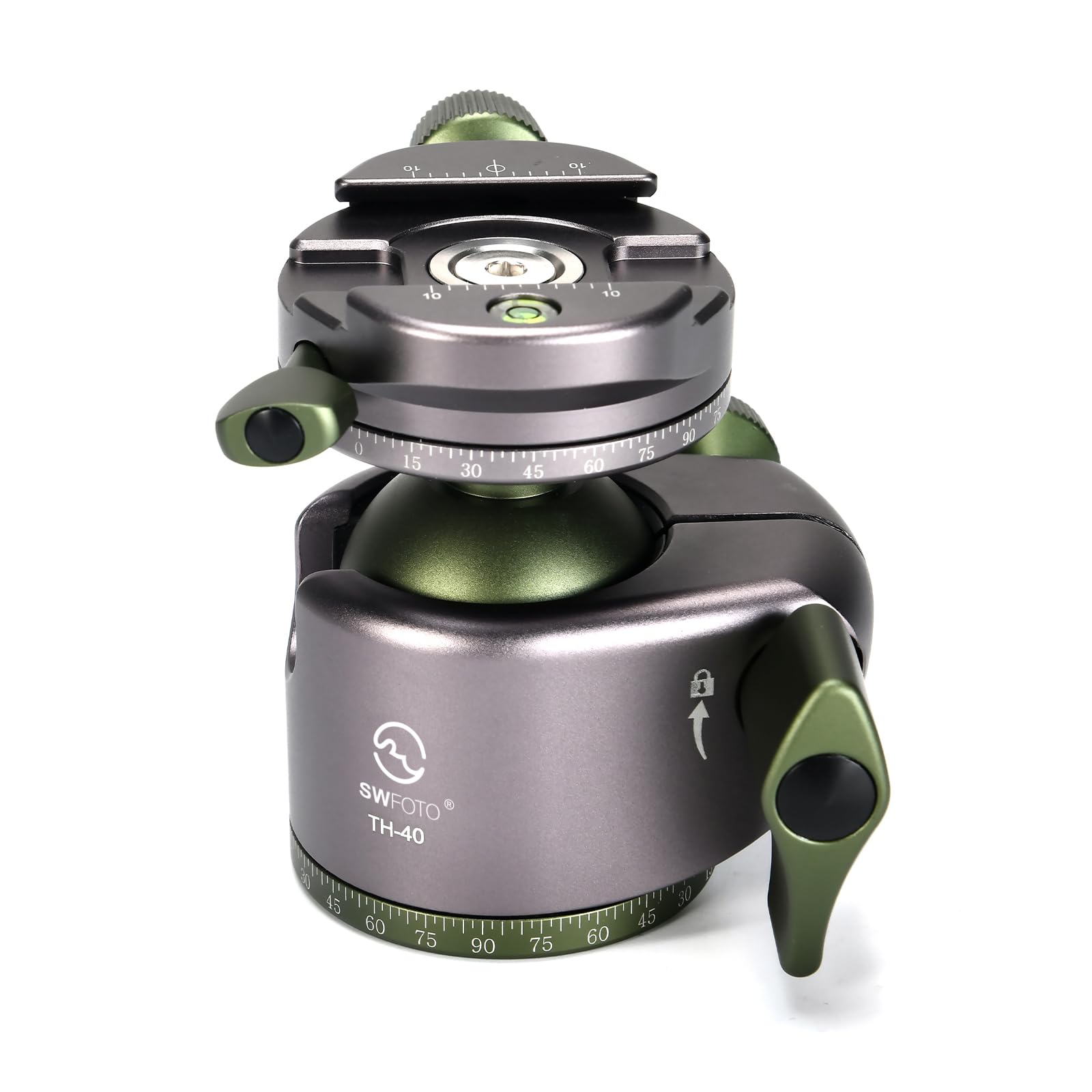 Amazon | SWFOTO TH-40 40mm自由雲台 アルカスイス クランプ